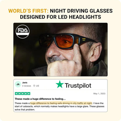 DRIVESIGHT™ Glare-Cutting Glasses